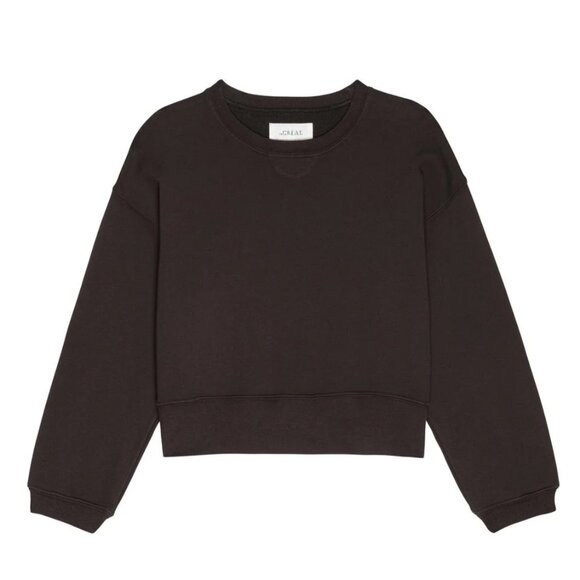 THE GREAT. The League Sweatshirt, Brown, Small - Picture 3 of 7